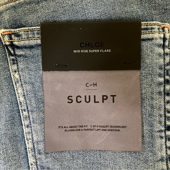 Citizens Of Humanity Chloe Mid-Rise Super Flare Size 31 - Picture 6 of 16
